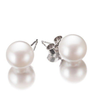 Metropolis White Gold Earrings with Pearls